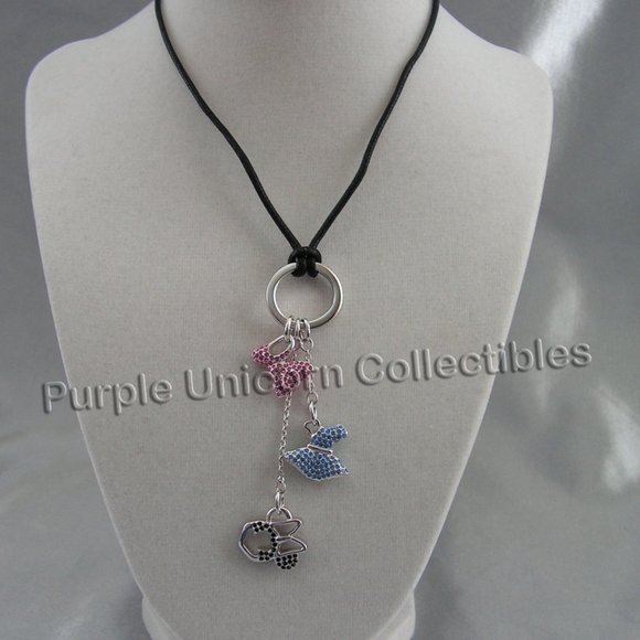 Swarovski Crystal Disney Minnie Mouse Pendant Necklace - Picture 2 of 4